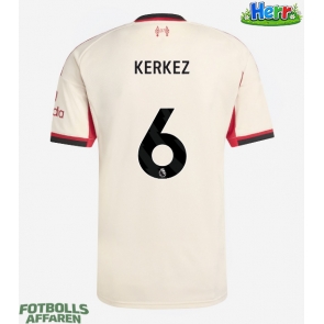 Liverpool Milos Kerkez #6 Bortatröja 2025-26 Kortärmad